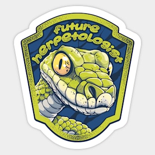 Future Herpetologist Sticker